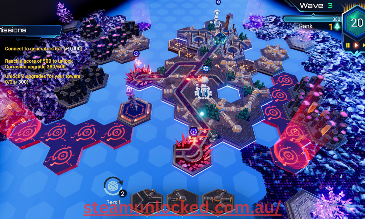 HexaScape: Cyber Defense Free Download