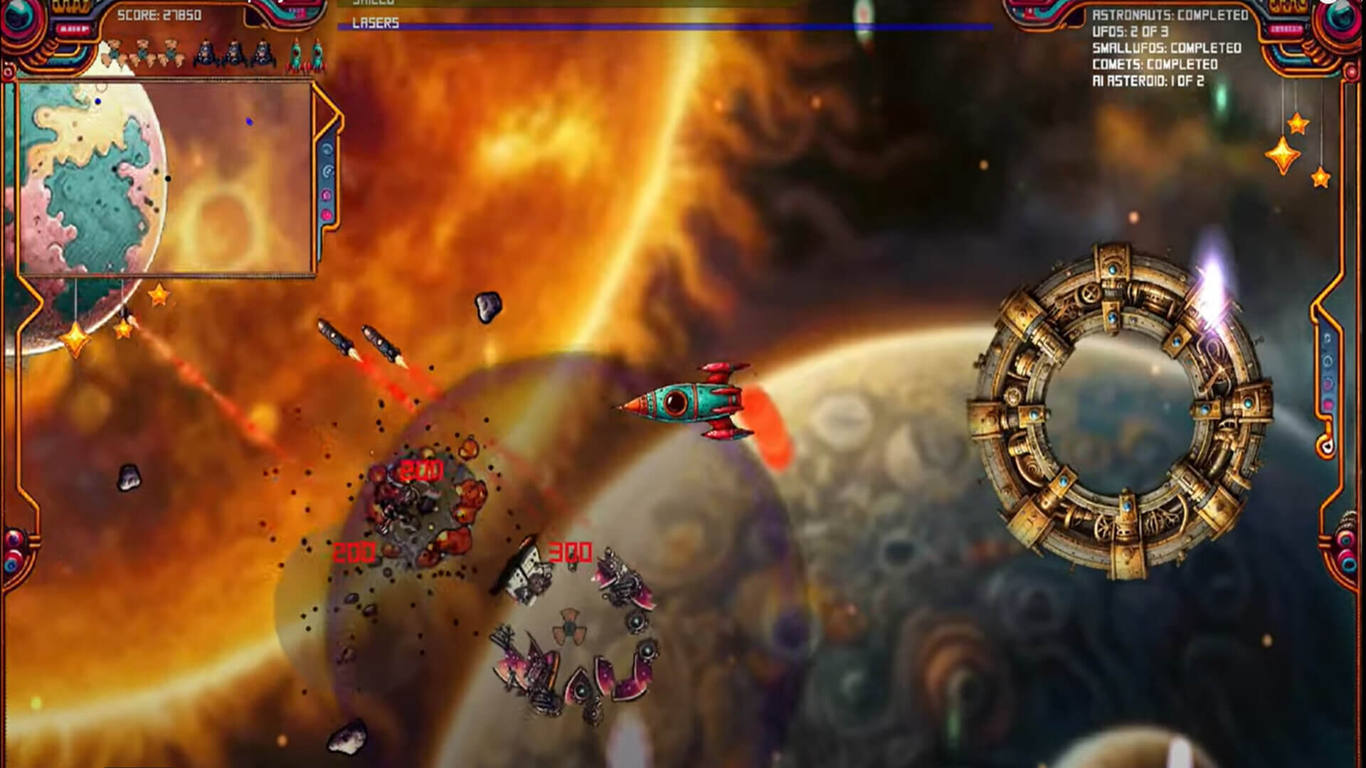 Asteroids and Aliens Torrent Game